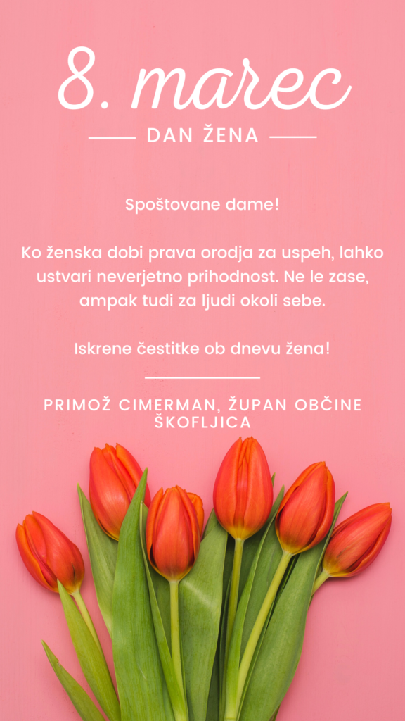 ŽUPANOVO VOŠČILO OB DNEVU ŽENA